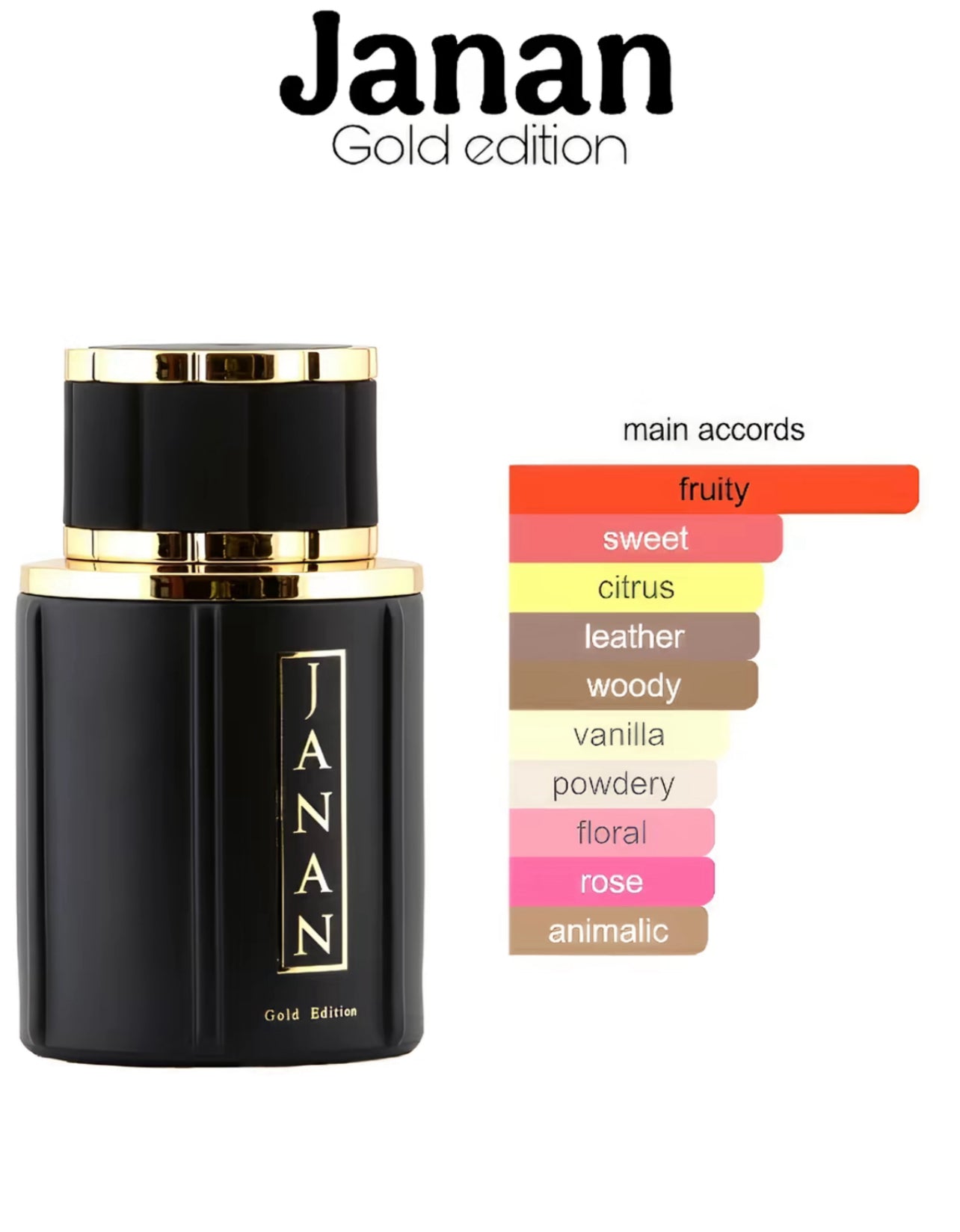 Janan Long Lasting Perfume - 100ml