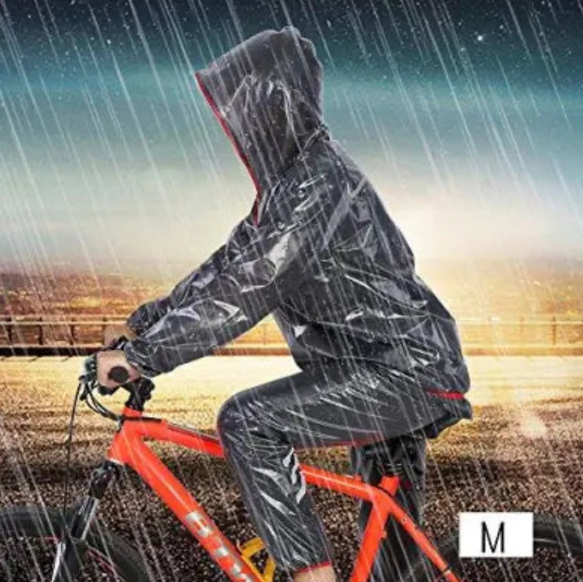 Rain Suit ( 2pcs Jacket + Trouser ) Waterproof , Rain Protection