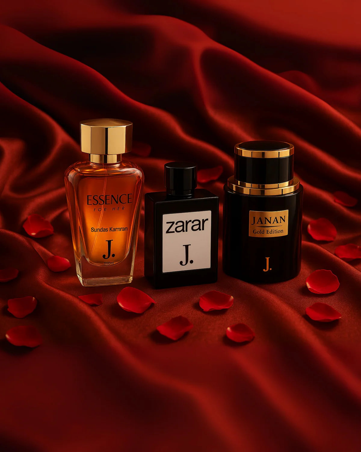 Pack of 3) Janan Gold + Zarar + Essence Perfume’s