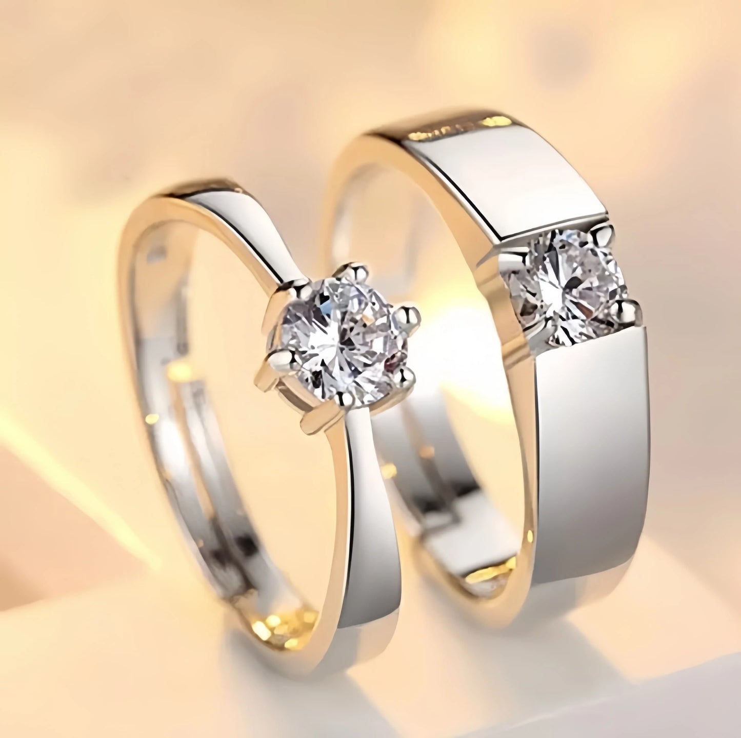 Premium Couple Rings - Set of 2